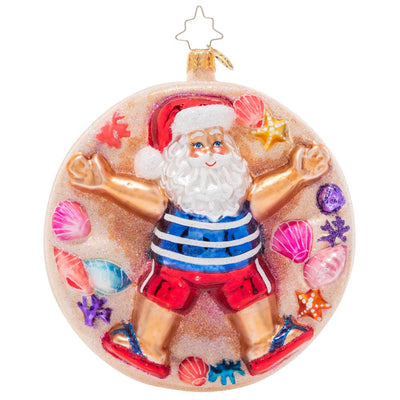 Beach Cherub Claus