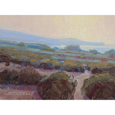 El Mo' Blues-Crystal Cove - 12" x 16"