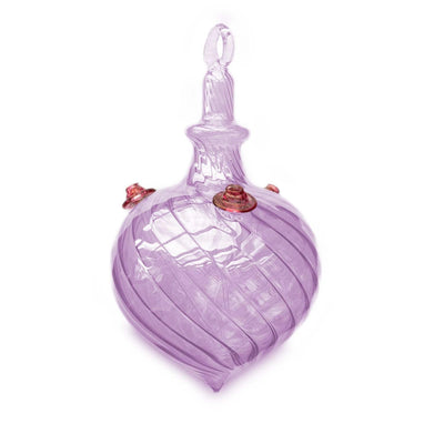 Teardrop Glass Hummingbird Feeder
