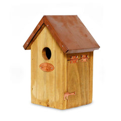 Small Copper Rough BirdHouse