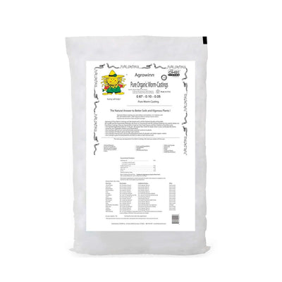 Pure Organic Worm Castings - 40lbs