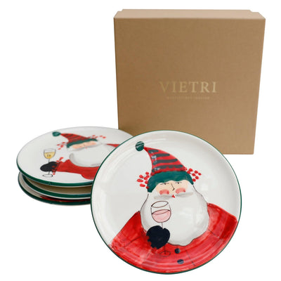 Old St. Nick Cocktail Plates - Set of 4