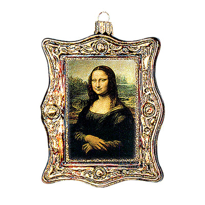 Portrait of Mona Lisa Ornament