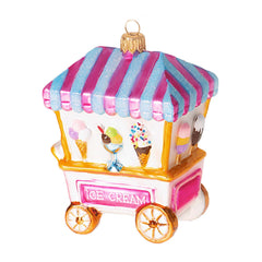 Ice Cream Cart Ornament