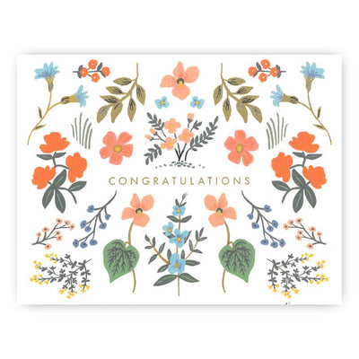A Wildflowers Congratulations - Blank