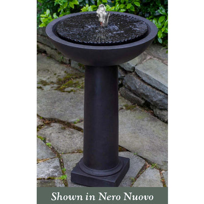 Equinox Birdbath Fountain
