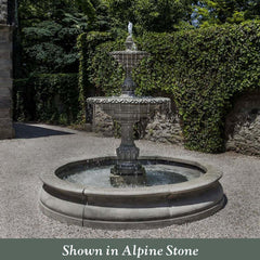 Charleston Fountain in Basin