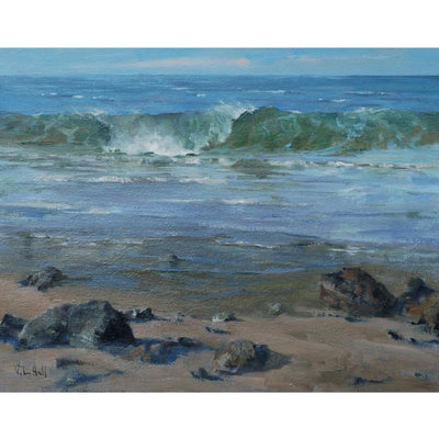 Rocks on the Beach - 22" x 28"