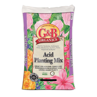 G&B Organic Acid Planting Mix - 8qt