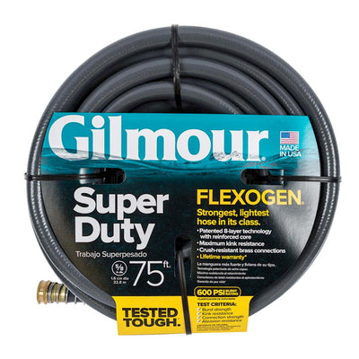 Gilmour Flexogen Super Duty Hose - 75ft