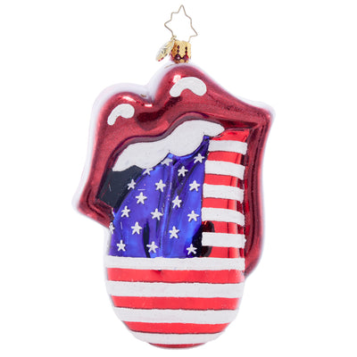 Rolling Stones Tongue In Stars and Stripes - 5"