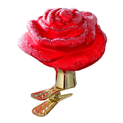 Red Rose On Clip
