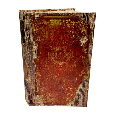 Rustic Archive Book Box - 10" Tall