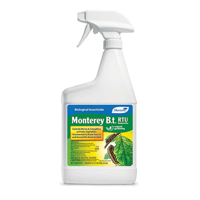 Monterey B.T. Biological Insecticide Organic Ready to Spray - 32oz