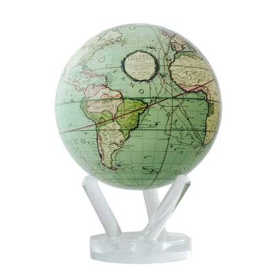 Antique Terre Mova Globe - 6"