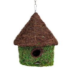 Bungalow Moss Birdhouse
