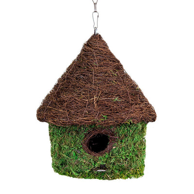 Bungalow Moss Birdhouse