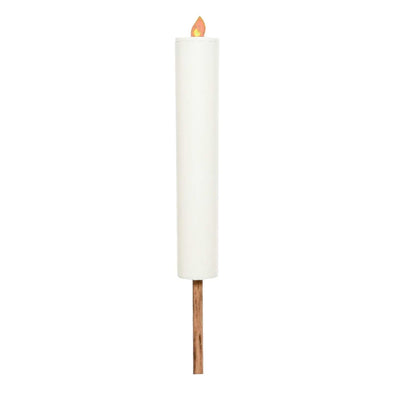 Solar Plastic Flickering Flame Candle
