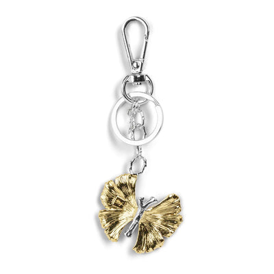 Butterfly Gingko Key Chain