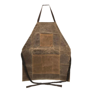 Roger's Gardens Official Waxed Olive Canvas Apron