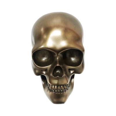 Mystical Bronze Skull - 5.25" Tall