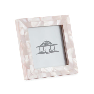 Pink Mother Of Pearl Frame - 3.5"