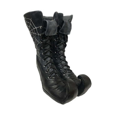 Witch's Boots Vase - 12" Tall