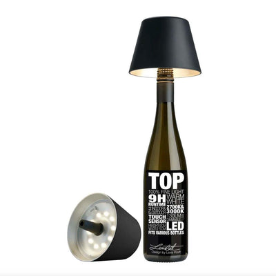 Black LED Bottle Light