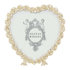 Gold Contessa Heart Frame - 3.5