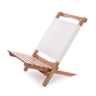 Fine Crafted White Antique Beach Chair