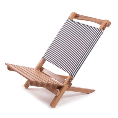 Navy Stripped Beach Chair