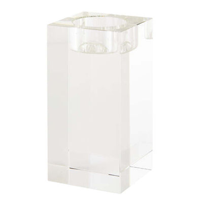 Crystal Block Candle Holder