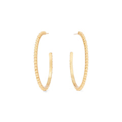 Colette Bead Hoop Gold - Large
