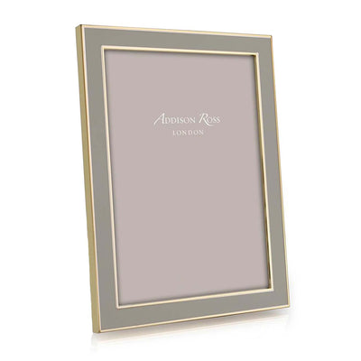 Taupe And Gold Enamel Frame 8x10