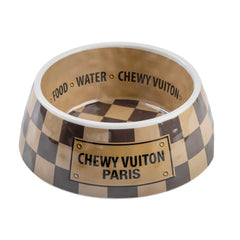 Chewy Vuiton Paris Pet Bowl - 7