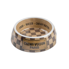 Chewy Vuiton Paris Pet Bowl - 5.5