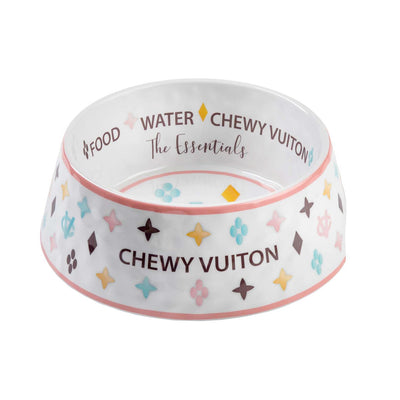 Chewy Vuiton The Essentials Pet Bowl - 7" Wide