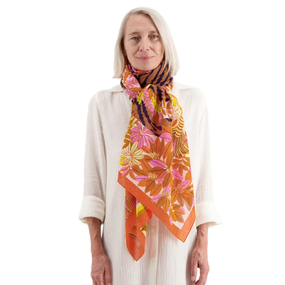 Etole Balkhach Coral Scarf