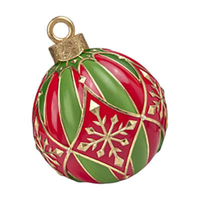 Red & Green LED Ornament - 18"