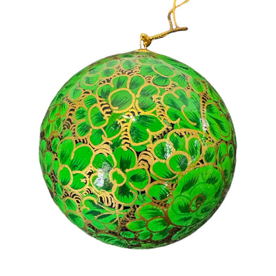 Kashmir Enchanted Green Ornament