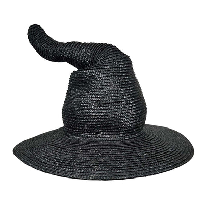 Black Witchy Weave Hat - 18" Tall
