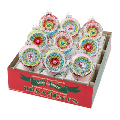 Festive 9 Pc Reflector Rounds