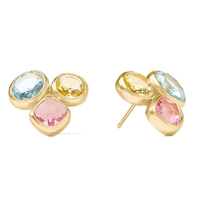 Kaleidoscope Statement Stud Earrings