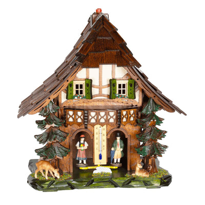 Retro German Black Forest Bird Platform - 12" Tall