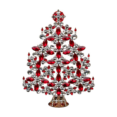 Red Luxurious Christmas Tree