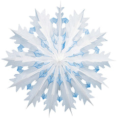 White Blue Snowflake - 80cm