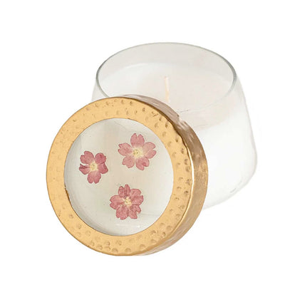 Pressed Spicy Apple Candle - 3" Tall