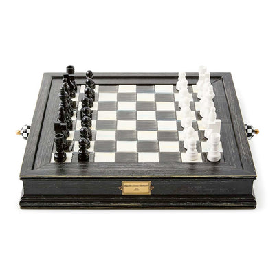 Mackenzie Childs Courtly Check Chess Set