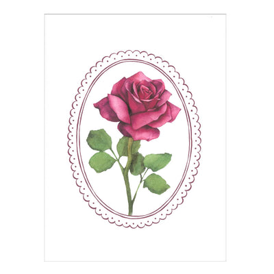 Framed Rose - Blank