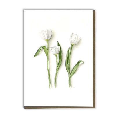 Trio of Tulips - Blank
